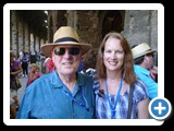 Bob and Angela at Colosseum
