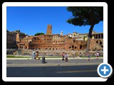 Rome - along Via dei Fori Imperiali - Trajans Market