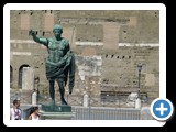 Rome - along Via dei Fori Imperiali - Statue of Emperor Augustus (63 BC - 14 AD)