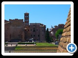 Rome - Forum 
from Colosseum - Temple of Venus and Rome