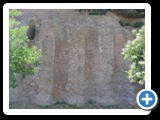 Rome - The Servian Walls near Colosseum