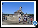 Rome - Castel Sant Angelo - Statue of St Peter (holding keys) with Angels sculpted by the students of Bernini