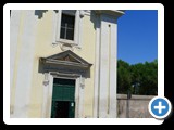 Rome - Church of Domine Quo Vadis - has the footprints of Jesus in concrete