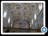 Rome - Vatican - blurry pics of Sistine Chapel