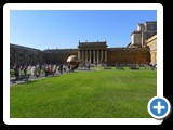 Rome -Vatican - Pigna Courtyard