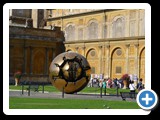 Rome -Vatican - Pigna Courtyard - Sphere within Sphere by Pomodoro