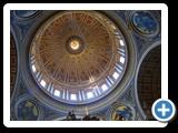 Rome - Vatican - St Peters Basilica - the dome by Michelangelo