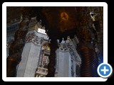 Rome - Vatican - St Peters Basilica - The altar with Bernini's baldacchino