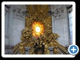 Rome - Vatican - St Peters Basilica - Bernini's Cathedra Petri in the Apse