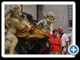 Rome - Vatican - St Peters Basilica - cherubs holy water font