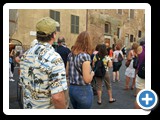 Walking toward Piazza del Duomo, Vis Fusari