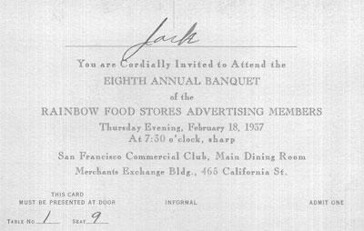 8th Annual Banquet Ticket